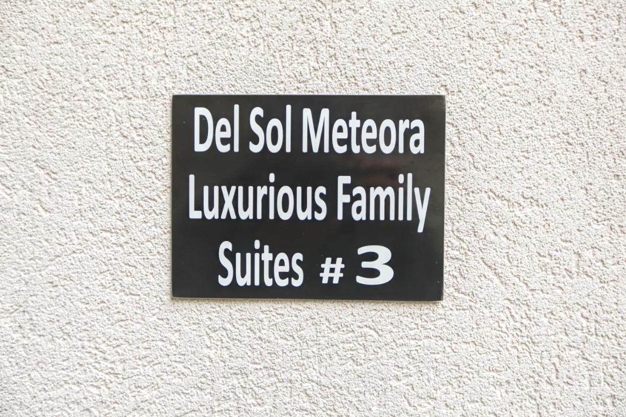 Del Sol #3 Meteora Luxurious Family Suites กาลัมปากา ภายนอก รูปภาพ