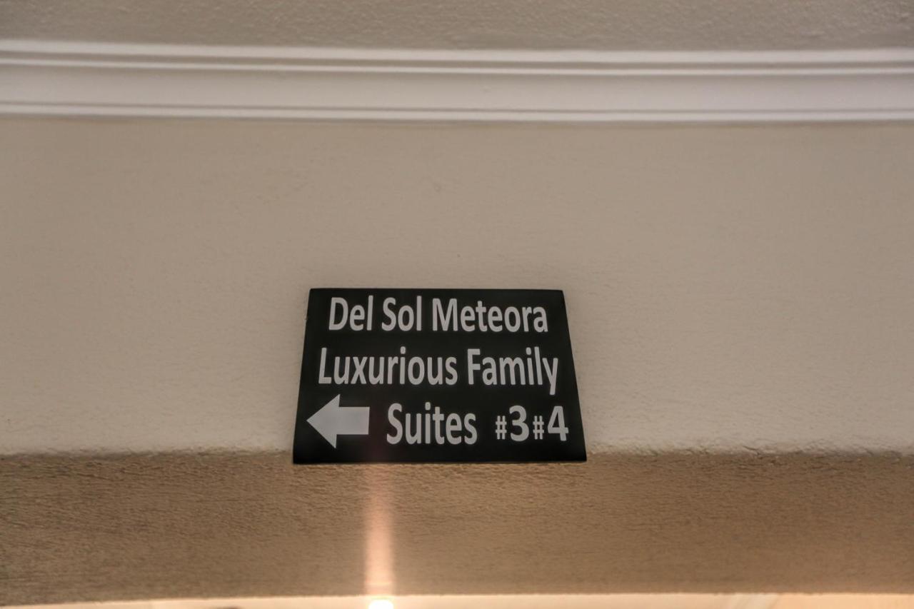 Del Sol #3 Meteora Luxurious Family Suites กาลัมปากา ภายนอก รูปภาพ